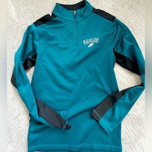 Philadelphia Eagles 1/4 zip pullover.